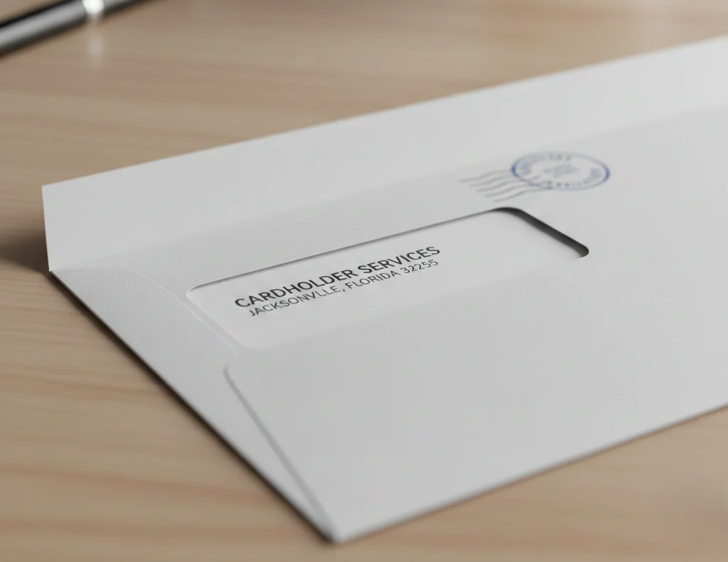 cardholder services letter jacksonville florida 32255