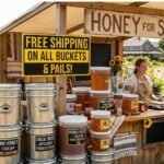 Free Shipping Buckets Pails Honey for Sale