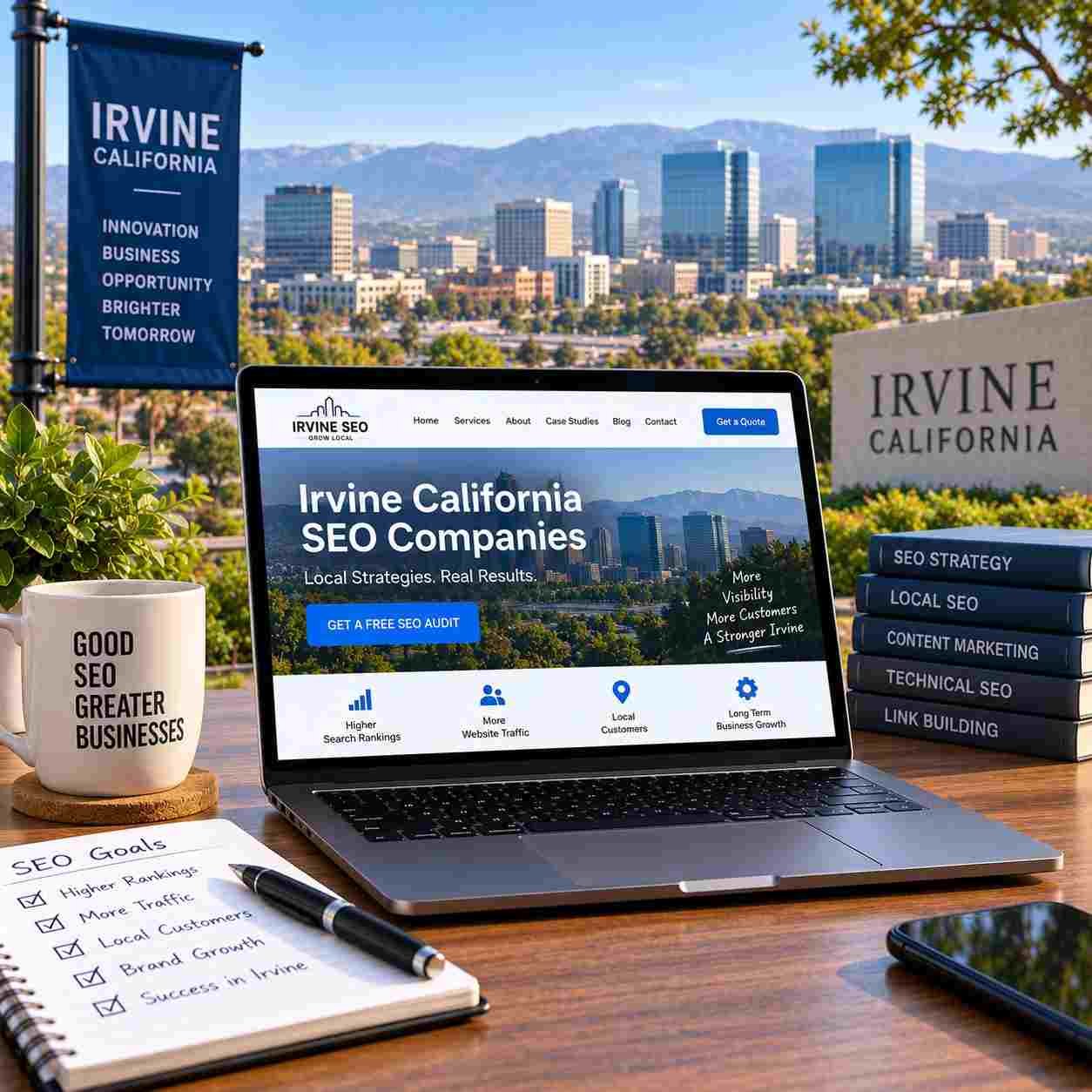 Irvine California SEO Companies helping local businesses improve Google search visibility