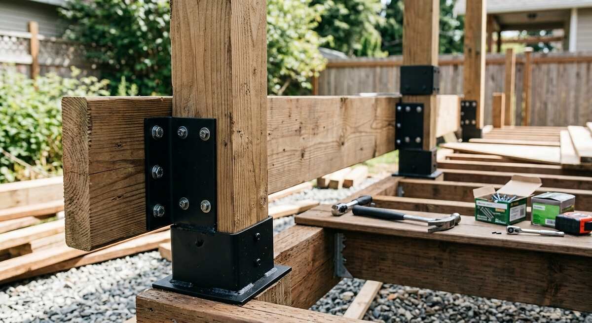4x4 Post Brackets for Wood